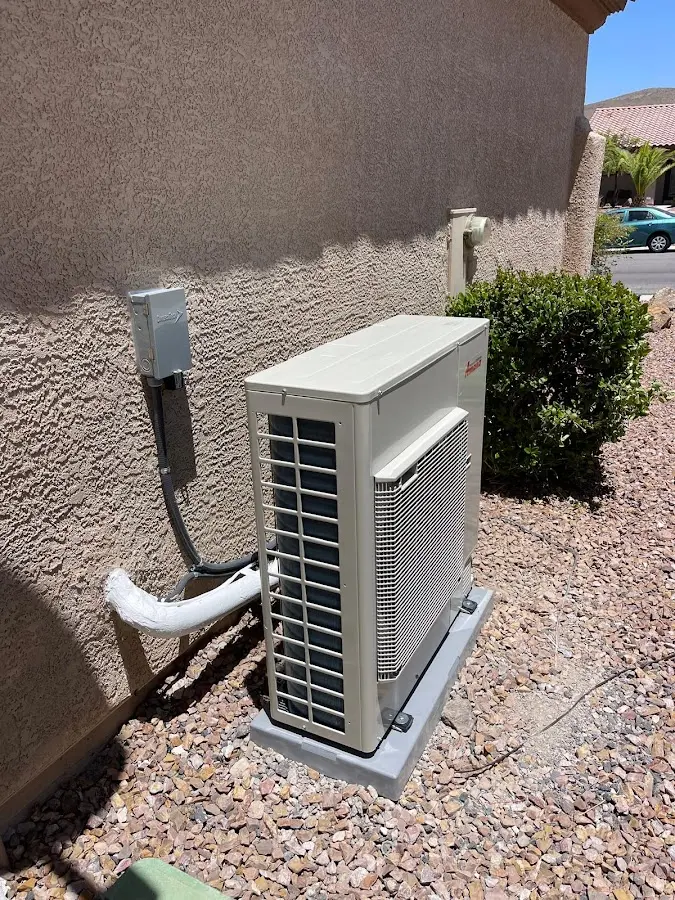 Residential air conditioning condenser unit in Waimanalo