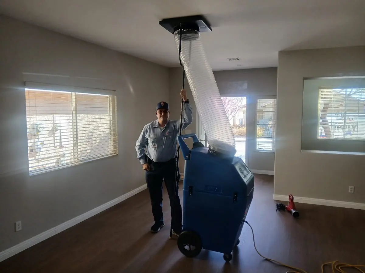 Professional Dryer Vent Cleaning work inside a Waimanalo home